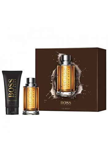 Hugo Boss Boss The Scent Gift Set, Eau de Toilette, Men, 50 ml Eau de Toilette + 100 ml Shower Gel