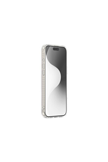 Force iPhone 16 Pro Magsafe Case Hybride Transparent Iridescent