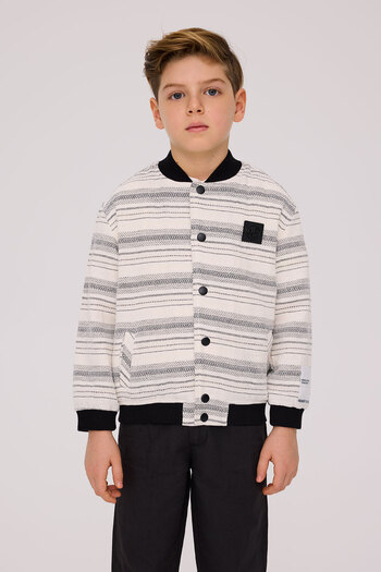 Nebbati Boy Striped Jacket