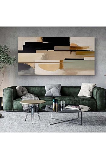 4gdran Modern canvas painting with a fine art design and a hidden wooden frame