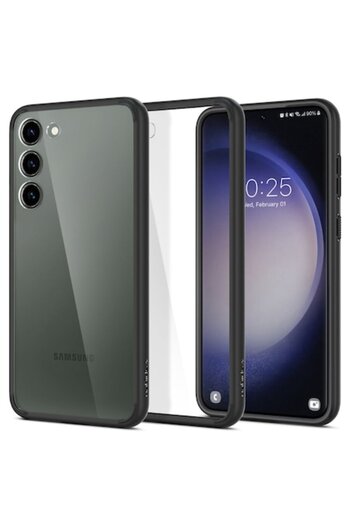 Spigen Case for Samsung Galaxy S23 Plus, Ultra Hybrid, Matte Black
