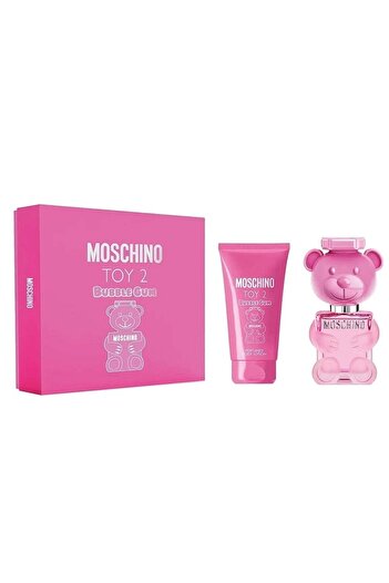 Moschino Toy 2 Bubble Gum Gift Set, Eau de Toilette, 100 ml + Body Lotion, 100 ml