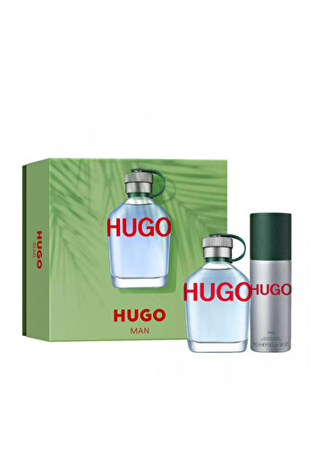 Hugo Boss Hugo Gift Set, Eau de Toilette, 75 ml Eau de Toilette + 150 ml Deo Spray