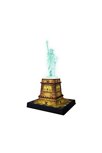 RAVENSBURGER 3D Puzzle - Luminous Statue of Liberty, 108 pieces