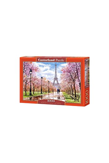 Castorland Puzzle - Romantic Walk in Paris, 1000 piese