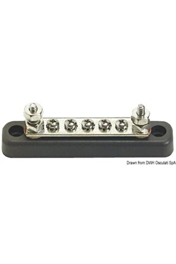 OSCULATI Bara colectoare Placa de Borne, 6x6 mm, 230x32 mm, 150A