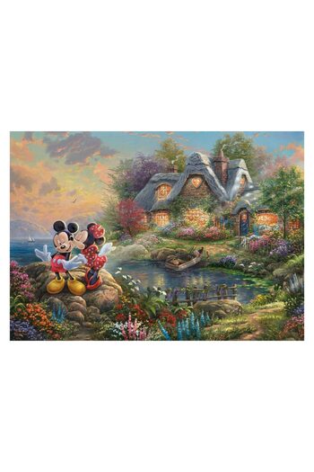 Schmidt Puzzle - Thomas Kinkade: Sweethearts Mickey&Minnie, 1000 pieces