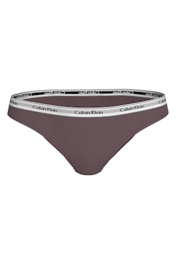 Calvin Klein , Briefs with Logo Waistband, Dusty Violet, XL