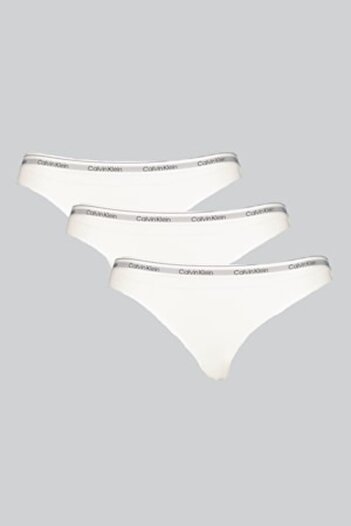 Calvin Klein , Set of 3 Logo Briefs, White, Grey, L