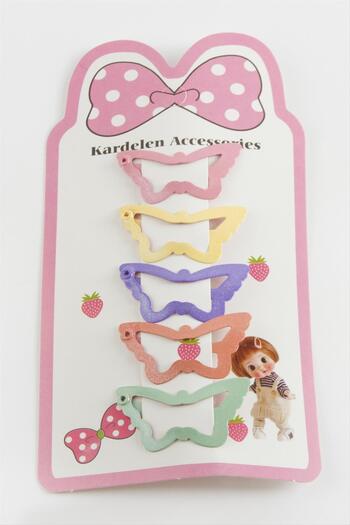 Enseb 12 Pieces Butterfly Snap Buckle 3.5 cm