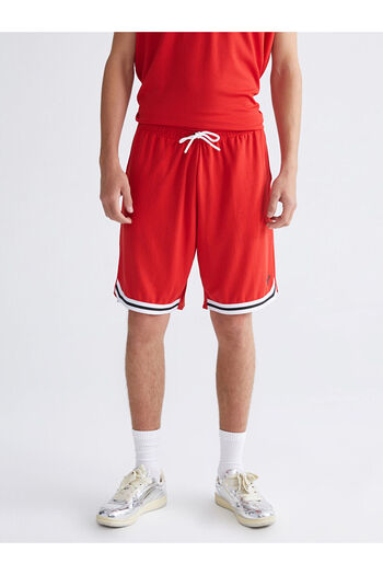 LC Waikiki Red Comfortable Fit Men's Sports Shorts