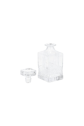 RCR transparent italian crystal decanter with lid