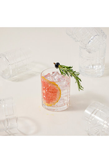 RCR transparent crystal glassware 6 pcs set