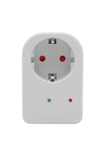 TechMore Single Surge Protected Wireless Socket Child Protection 3500W 16A with Led Indicator