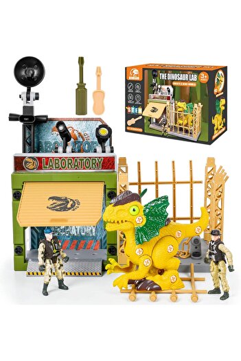 COOYA Dinosaur Disassembly Game Set, With Two Screwdrivers, Sturdy, Durable, Gift for Kids 3+