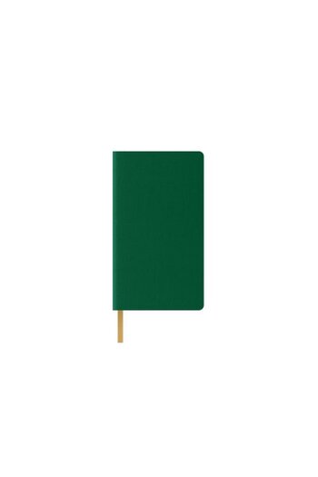 Castelli Caiet nedatat A5 Castelli, culoare verde caribe, material hârtie, copertă cartonată, pagini fildeș liniate