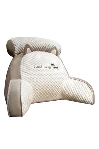 Flo Perna Multifunctionala, Spatar pentru Pat, Protectie Lombara, Marime Medie, 60 x 40 cm, din Plus, Mo