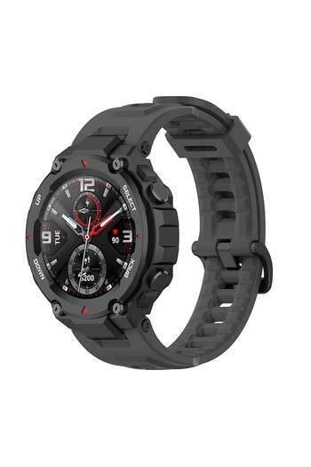 SOL Watchband for Amazfit T-Rex/T-Rex Pro, Protect, M48, Thermoresistant plastic, Titanium Grey