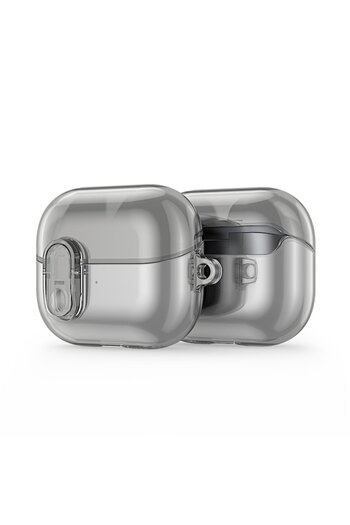 SOL High Protection Case for Samsung Galaxy Buds 3/3 Pro, Protect, T14, Hard Plastic, Titanium Grey