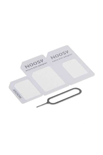SOL Adapter for SIM, SOL, Nano, Micro, M36, Hard Plastic, Pearl White