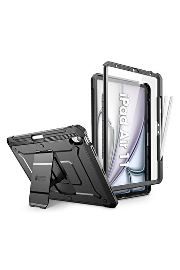 SOL Protective Case for iPad Air 11 2024, G87, Thermoplastic, Deep Dark