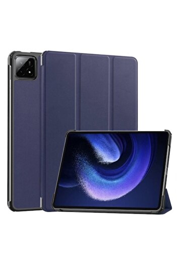 SOL Husă de protecție pentru Xiaomi Pad 6S Pro 12.4, M77, Nanotextil, Albastră