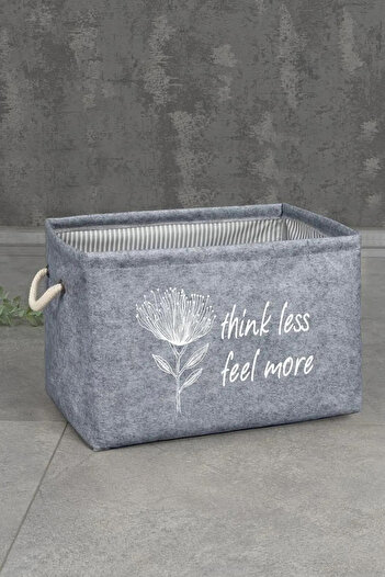 HOMENIVA Felt Organizer with Handles Mega Organizer Bag 36X26X25 cm
