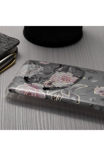 Bibilel Case for Apple iPhone 14 Pro Max, Techsuit Marble Series, Bloom of Ruth Gray