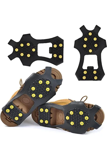 SINGLE SWORD Boots Shoes Snow Pallet Booties Snap-On Boots Anti-Slip Pallet