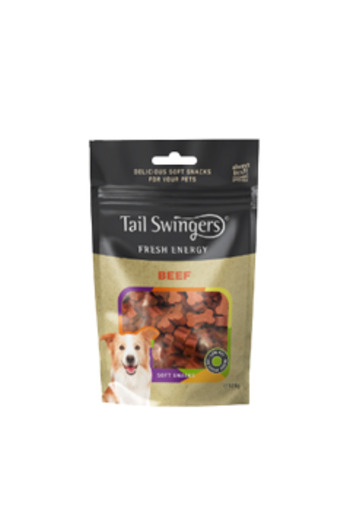Tail Swingers Dog rewards, tablets, soft snacks with beef, 125g