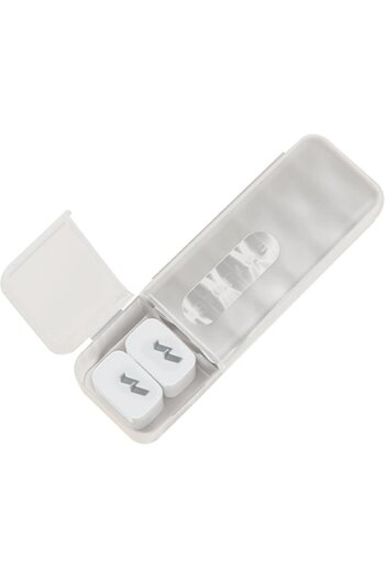 Camy Cable Organizer Box, Plastic, 28 x 9 x 6 cm, White