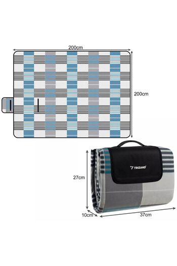 LikeSmart "LikeSmart Trizand" Beach and Picnic Blanket, protective layer, anti-scratch, durable material