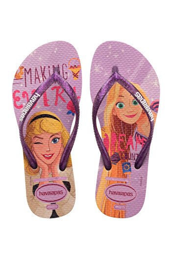 Havaianas Printed Flip Flops - Beige
