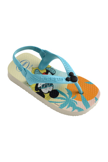 Havaianas Baby Disney Classics II Flip Flops - Beige Straw
