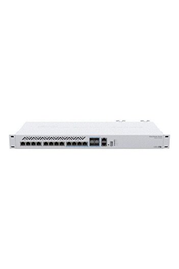 MIKROTIK Switch Cloud Router 8 10G Ethernet, 4 10G combo RJ45/SFP+, - CRS312-4C+8XG-RM