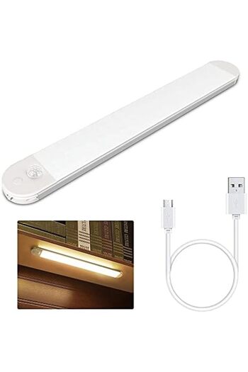 Generic Rechargeable Motion Sensor Cabinet Light with Magnetic Base - 3 Lighting Mode (40CM)