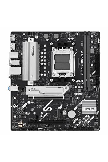 ASUS Prime B850M-K DDR5 (8400MHz)OC M.2 HDMI/DP PCIe 5.0 AM5 mATX Anakart