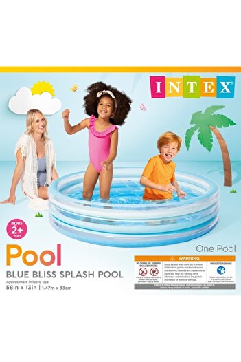 Intex مسبح بلو بليس سبلاش للأطفال 147×33 سم