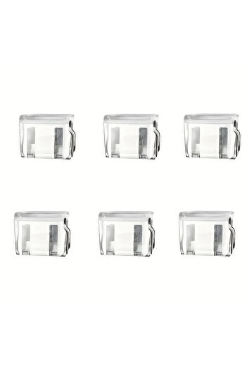 Choice 6pcs 6pcs Invisible Leg Shortening Clip, Seam-free Hidden Non-slip Pants Edge Clip, Used for Anti-dr