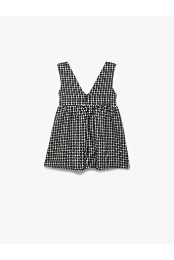 Koton Φόρεμα Gilet με λεπτομέρεια με λαιμόκοψη V με λουράκι