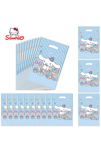 Miniso 25x16.5cm 30pcs 30pcs Cinnamoroll Birthday Party Gift Bags，Cinnamoroll Candy Bags，Cinnamoroll Goody