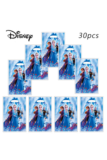 Miniso 25x16.5cm 30pcs 30pcs Frozen Princess Elsa Birthday Party Gift Bags，Princess Elsa Candy Bags，Princes