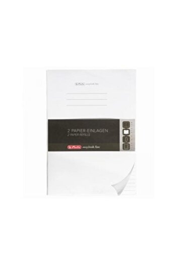 Herlitz my.book flex A4 notebook, 40 sheets, dictation, set of 5 pieces
