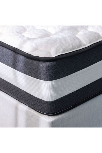 Danube Home Luxuria Bonnell Spring Foam Mattress - 180 x 200 x 26 cm | King Bed Mattress | Medium Soft Feel