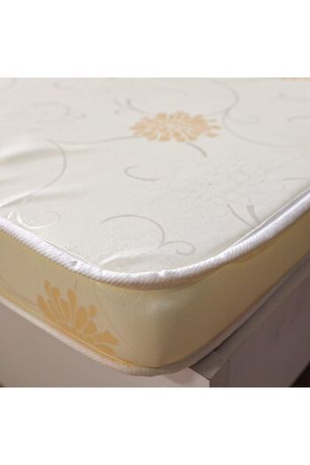Danube Home Comfy Foam Mattress in American Quilted Fabric 90X200X10 cm | Single Bed Mattress | Soft Feel