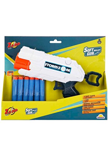 Sunman 2712 بندقية رمي السهام الإسفنجية ذات 6 رصاصات من Zapp - Sunman