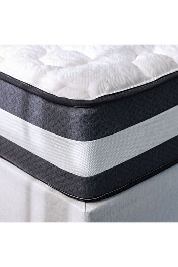 Danube Home Luxuria Bonnell Spring Foam Mattress - 90 x 200 x 26 cm | Single Bed Mattress | Medium Soft Feel