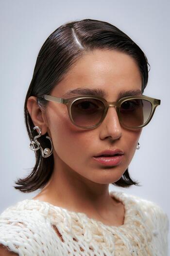 Bilge Karga Nova Green Gradient Sunglasses
