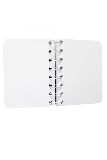 Editura Soapta stelelor Carnet cu spira Roz si flori, 7 x 10 cm, 75 foi veline