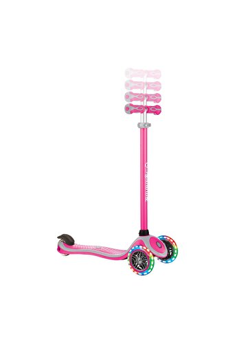 Globber Primo Plus Işıklı Scooter - Pembe